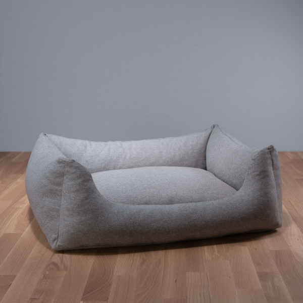 Dog bed "Leano" light grey