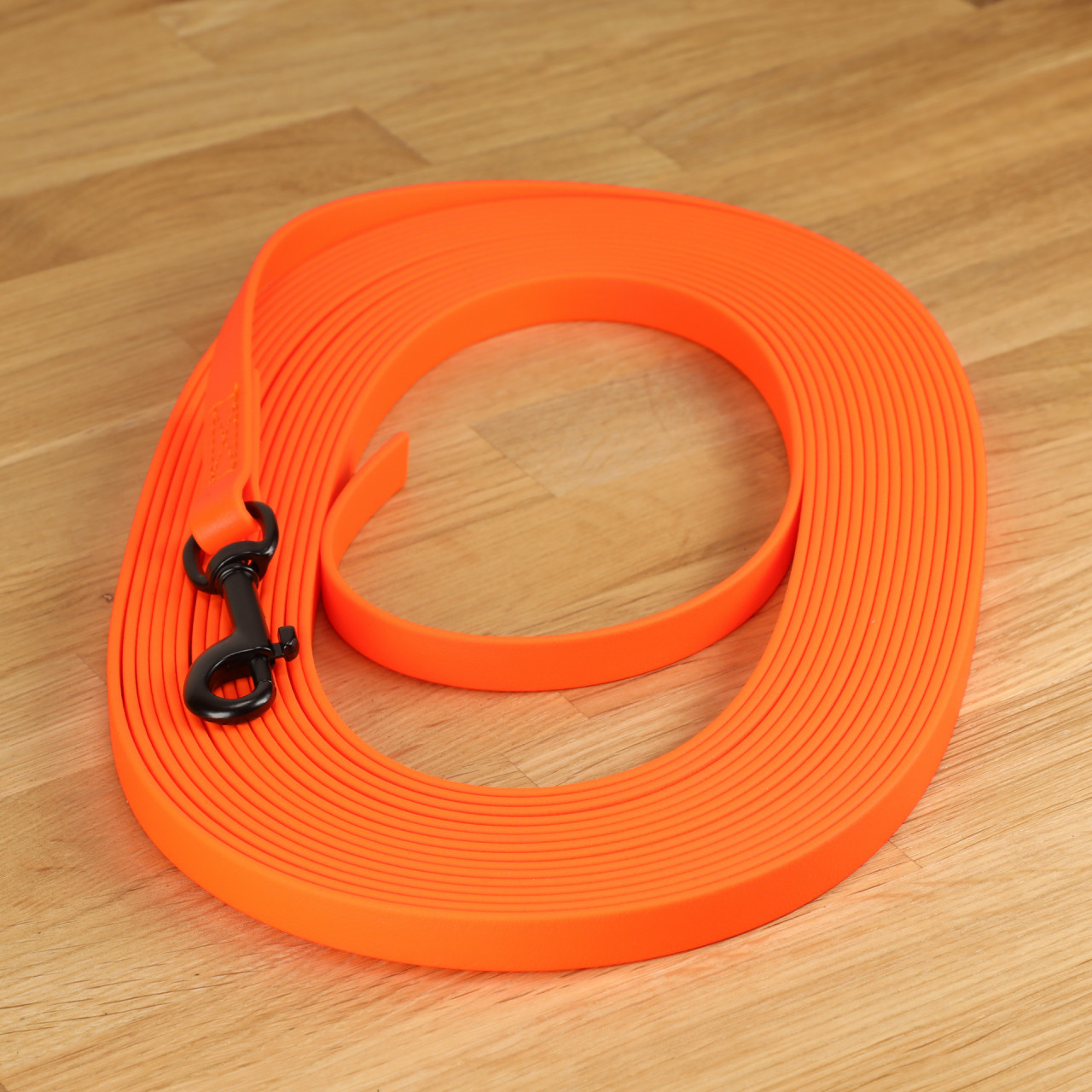 Tracking leash &quot;Lagos&quot; Biothane® Neonorange