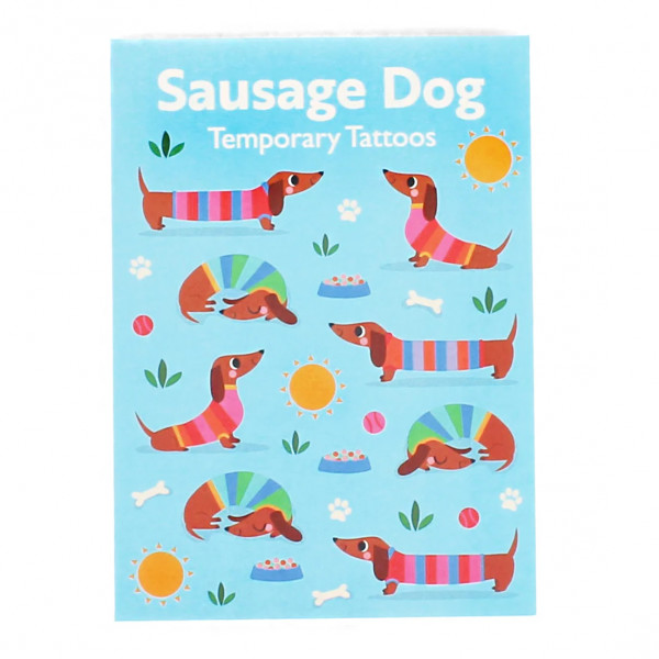 Washable tattoos - Dachshund