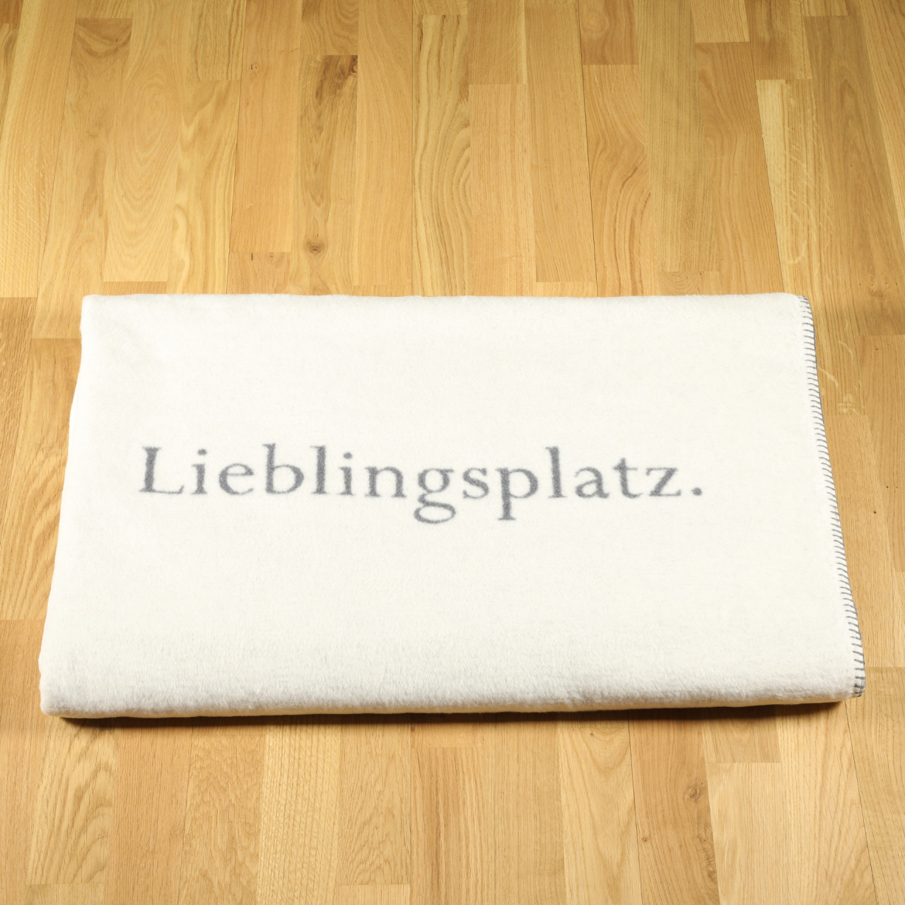 Living blanket &quot;Lieblingsplatz&quot; Raw White