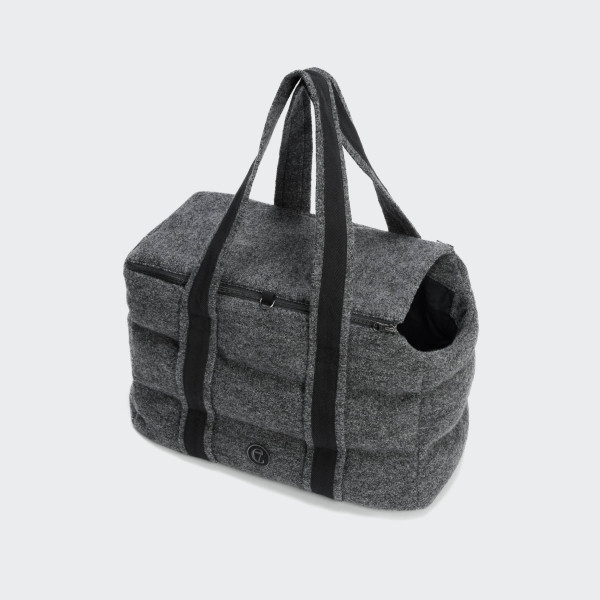 Hundetasche Bergamo Wool Granite