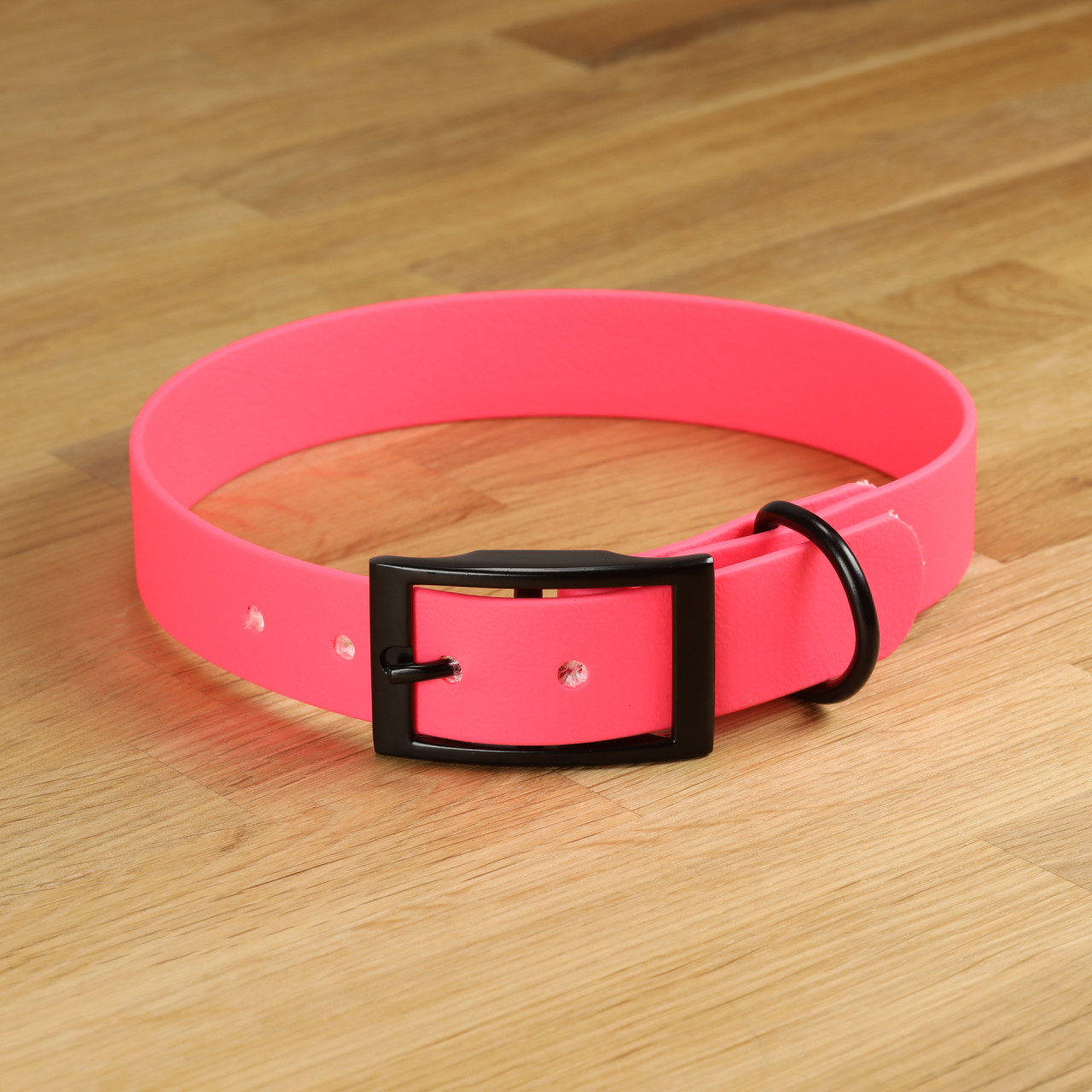 Hundehalsband „Lagos“ Biothane® Neonpink