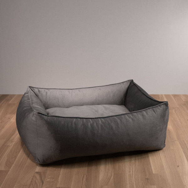 Dog bed "Limonie" taupe-grey