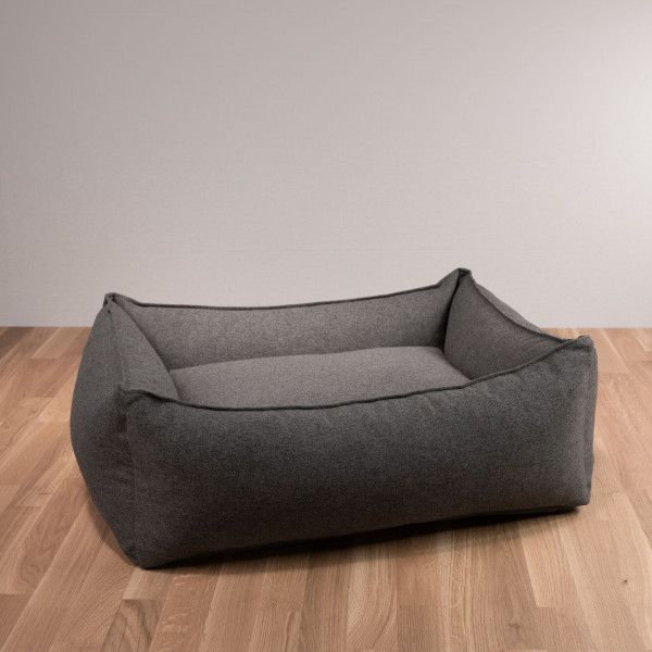 Dog bed "Leontes" dark grey