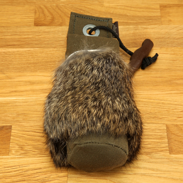 Dummy "Rabbit fur" mit Fell khaki