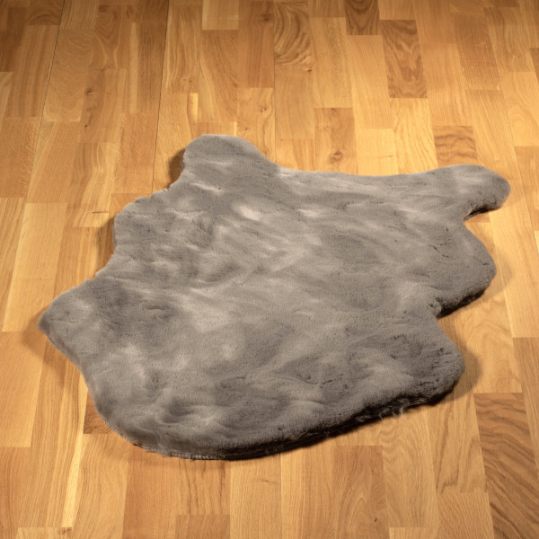 Kunstfell Lulu für den Hund, grau