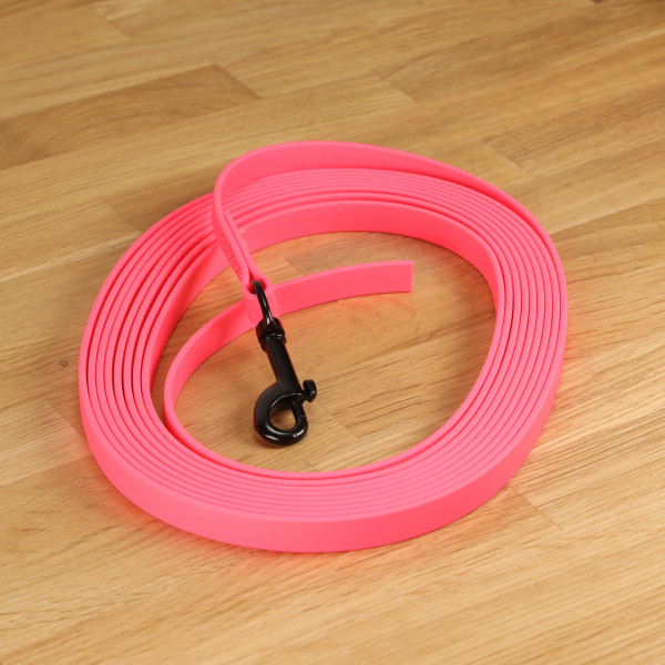 Tracking leash "Lagos" Biothane® Neonpink