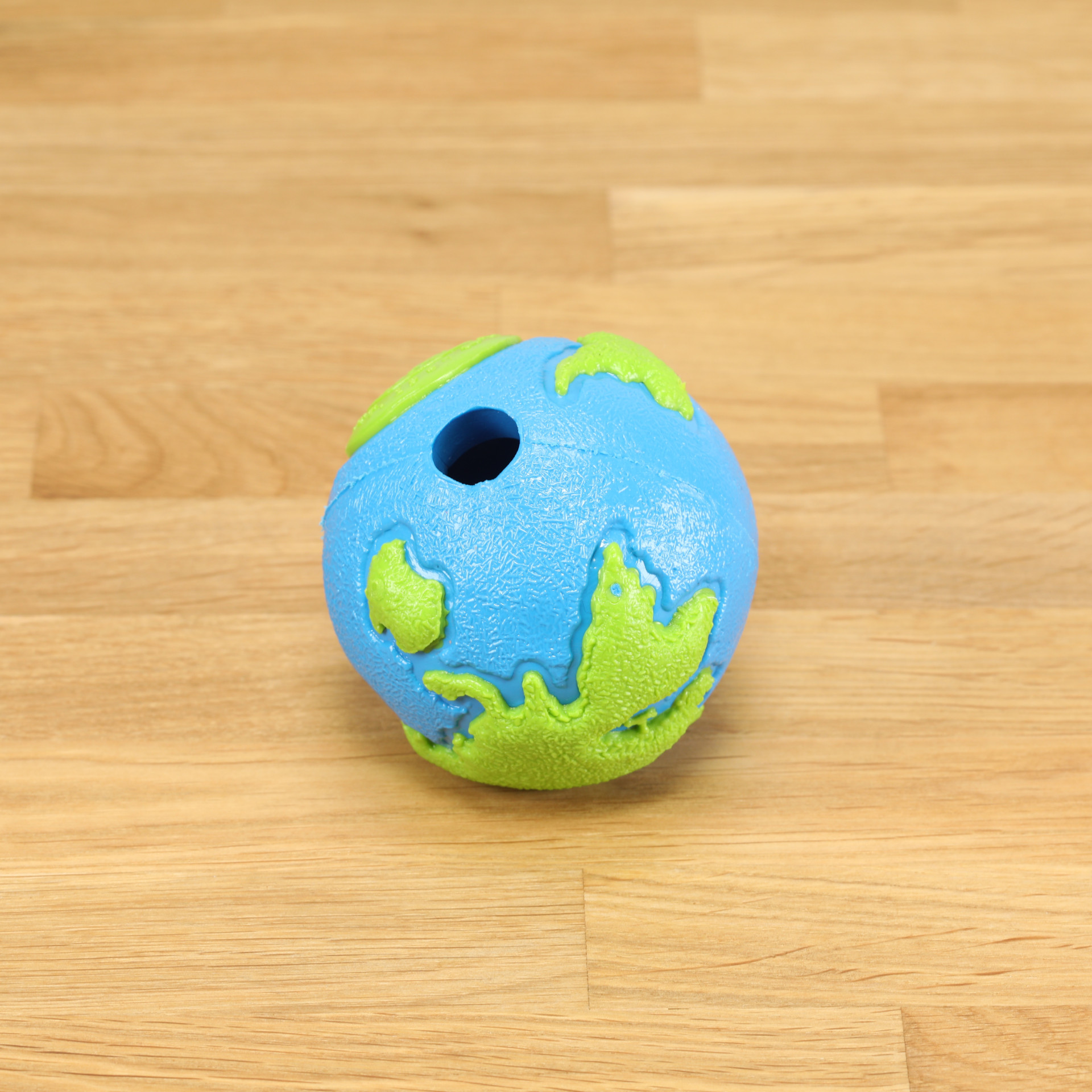 Dog Toy Orbee Ball Blue Green Lucka