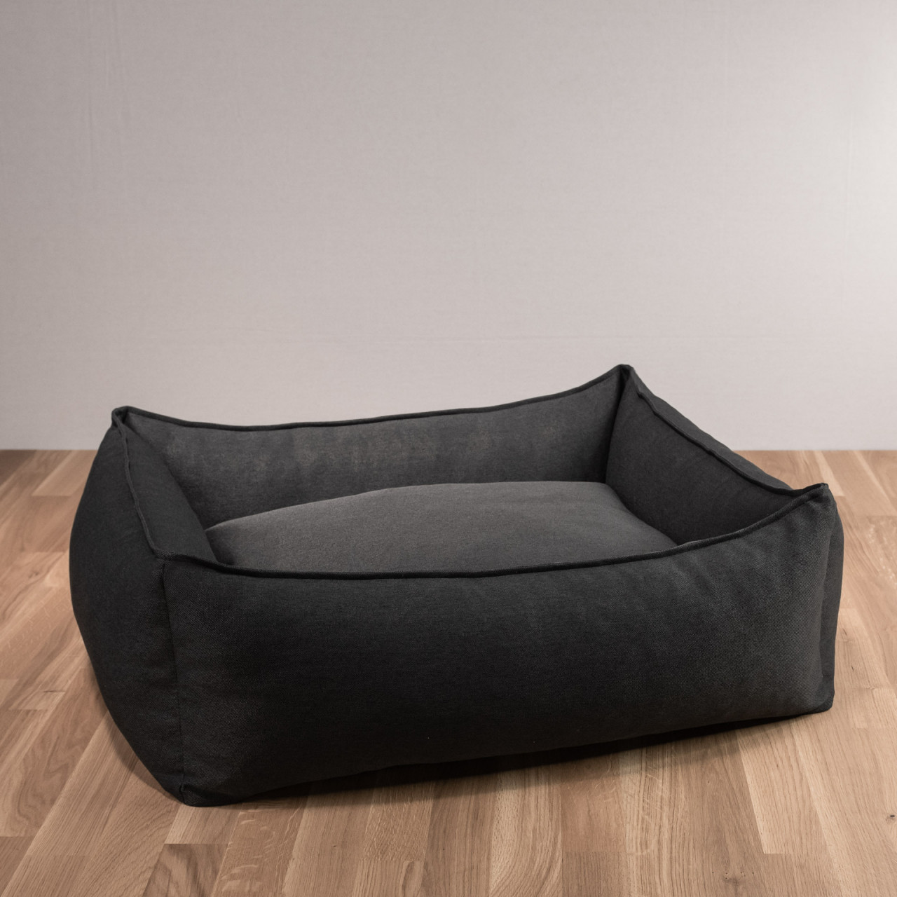 Dog bed &quot;Lucine&quot; grey-black