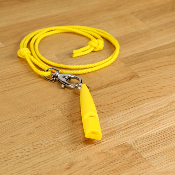 ACME Pfeife 210,5 gelb mit Pfeifenband