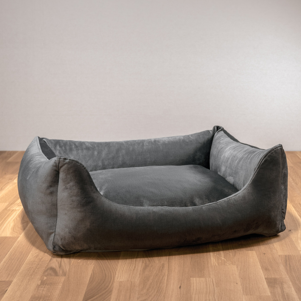 Dog bed &quot;Lupin&quot; steel grey