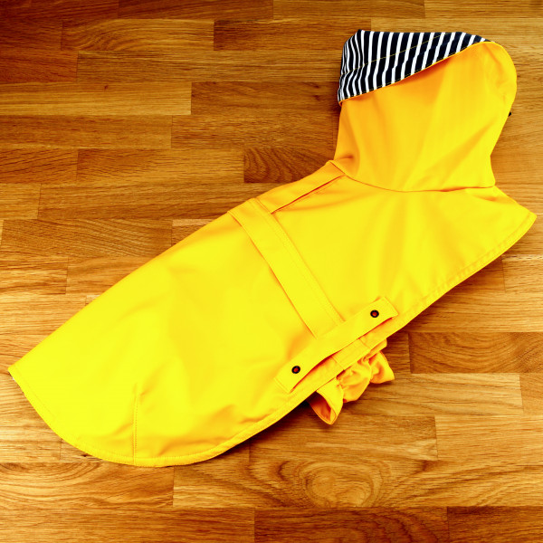 Dog Raincoat Friesennerz tintin Yellow