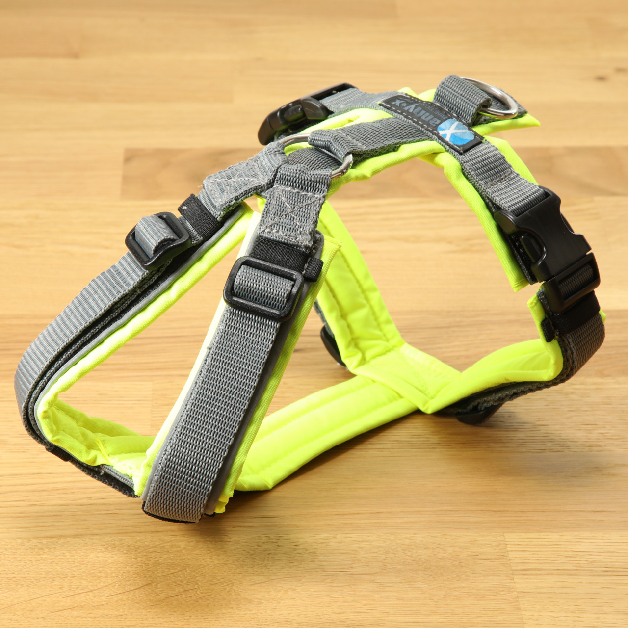 Breast Harness Fun neon/grey