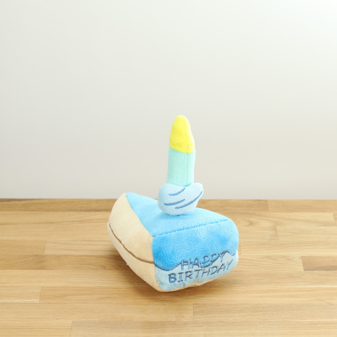 Dog Toy Blue Birthday Cake