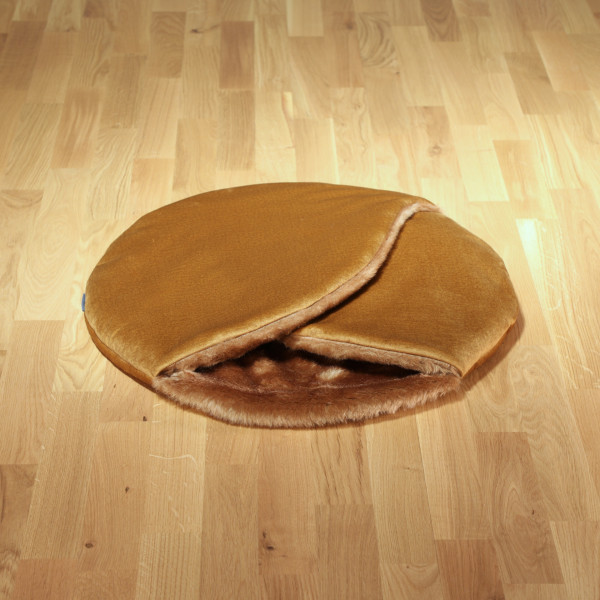 Hundeschlafsack Macaron karamell
