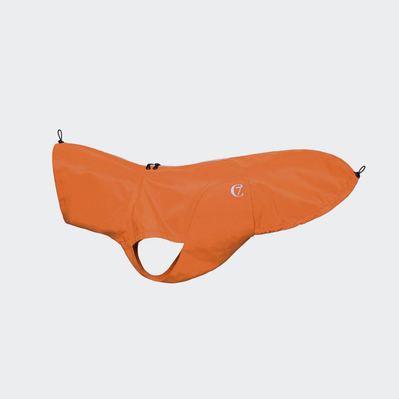 Dog Raincoat Dublin orange