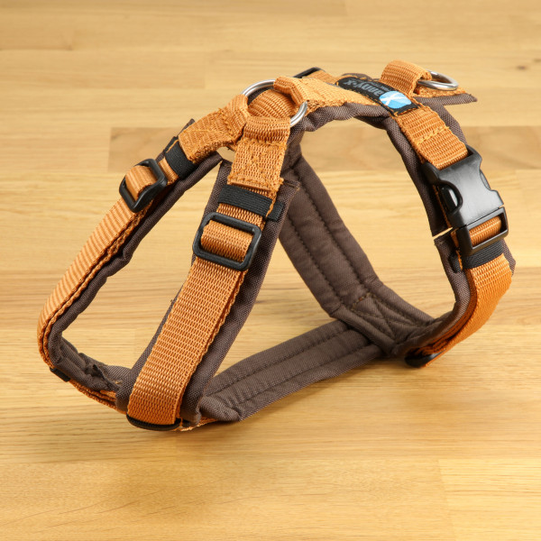 Breast Harness Fun brown/amber