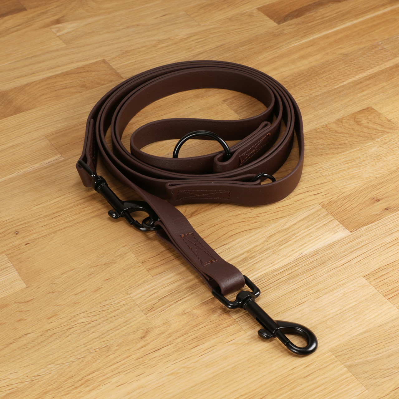 Dog leash &quot;Lagos&quot; Biothane® Brown