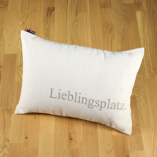 Pillow "Lieblingsplatz" smoke