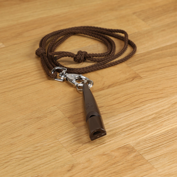 ACME whistle 210.5 brown with whistle band