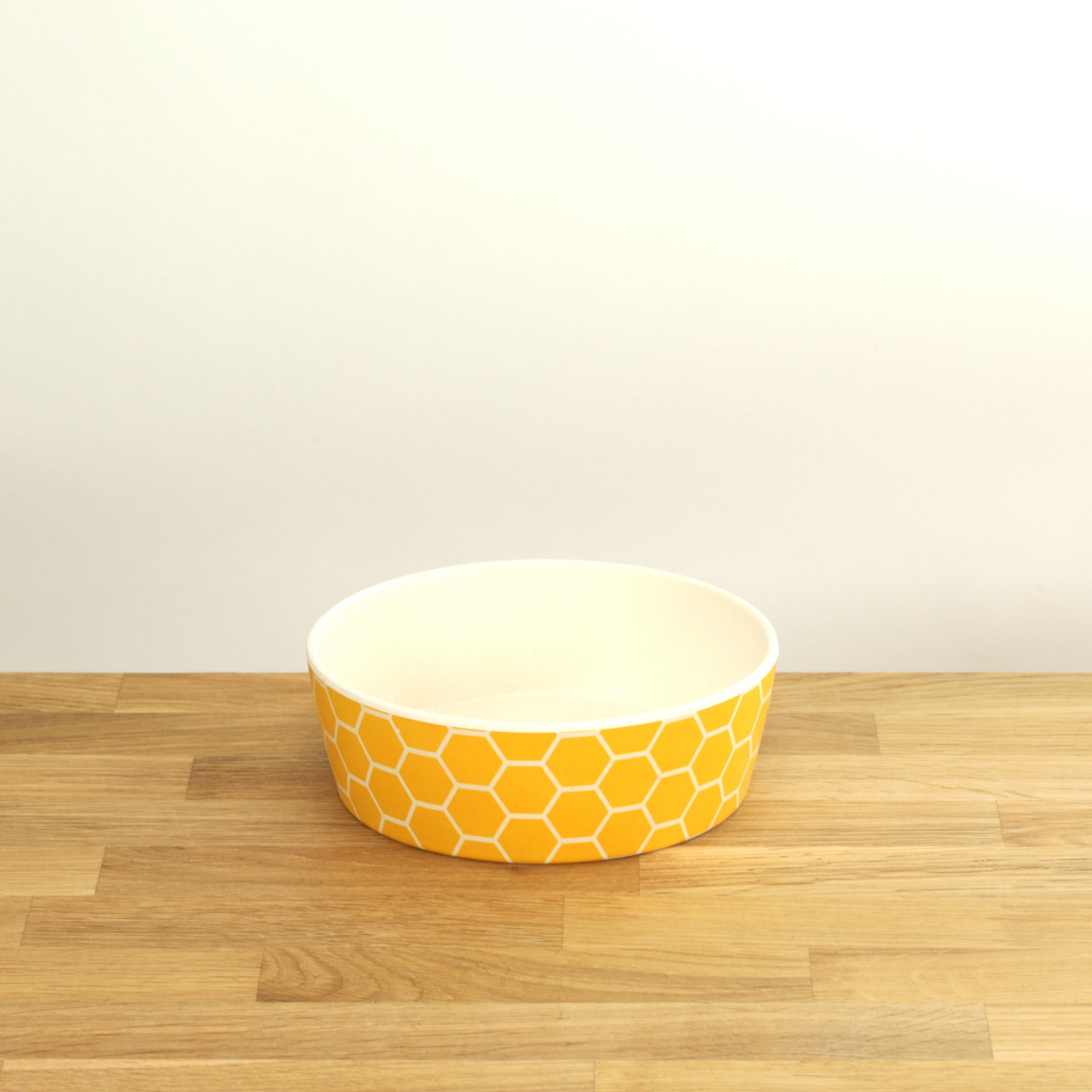 Bamboo dog Bowl, Honeycomb