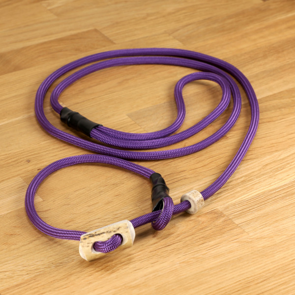 Moxon leash purple with tension limiter