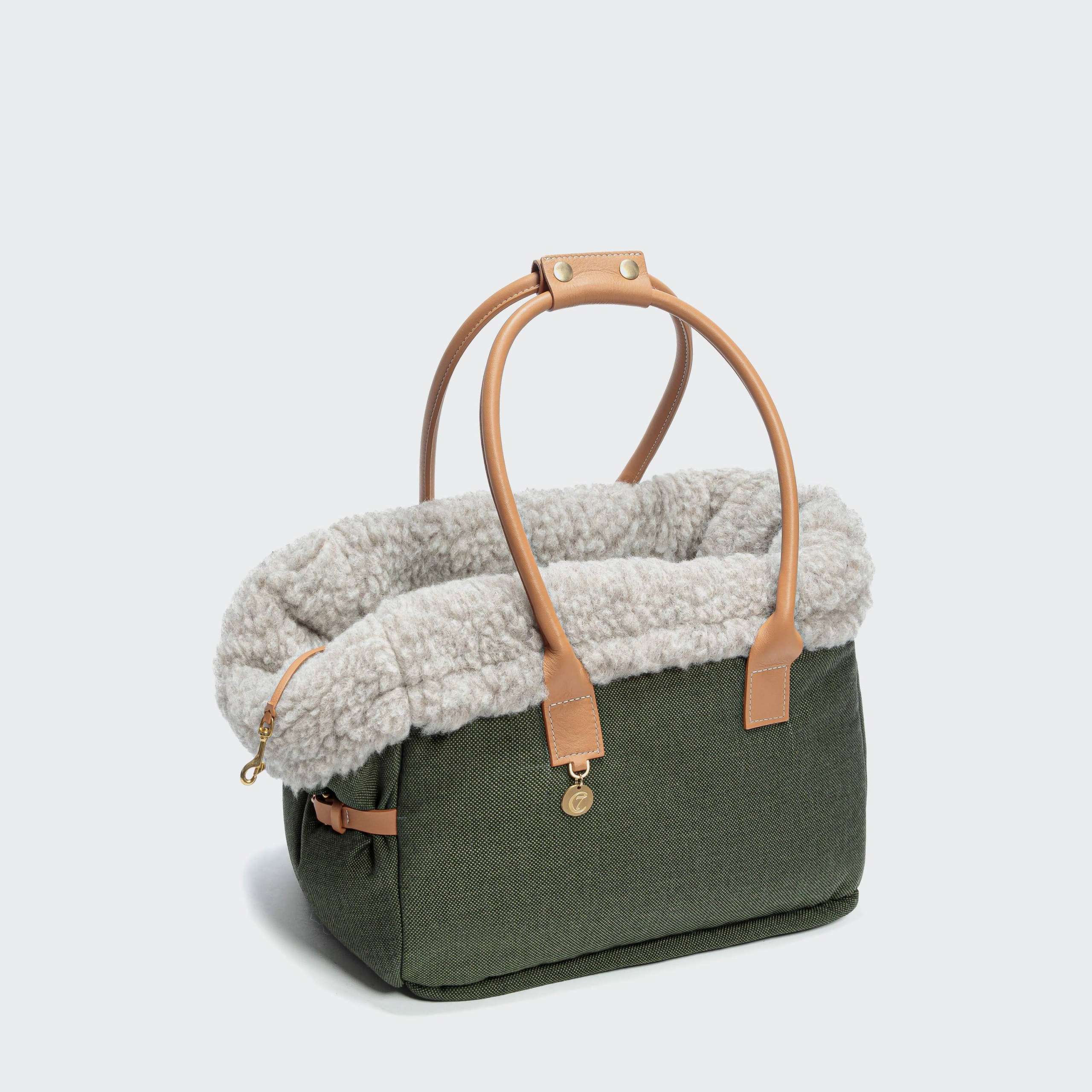 Dog Bag Como Dark green