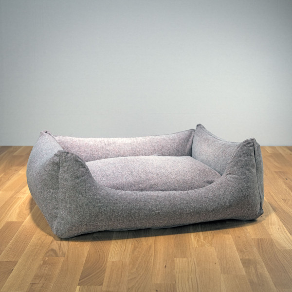 Dog bed "Lamont" pink-grey