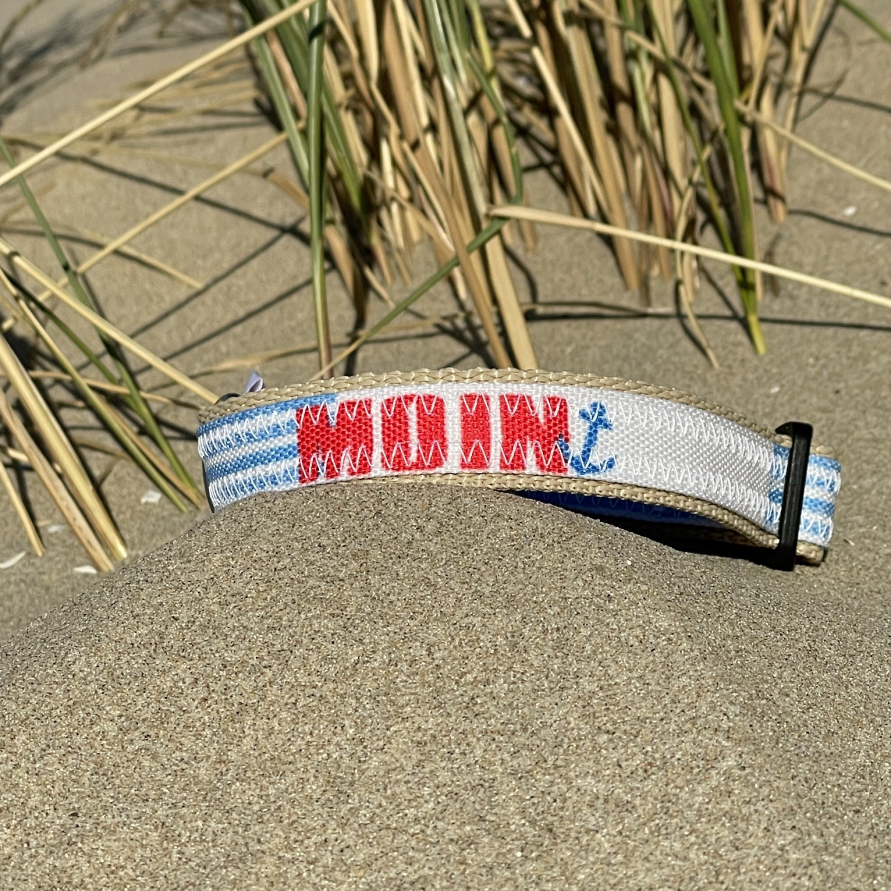 Dog collar &quot;Moin&quot; canvas