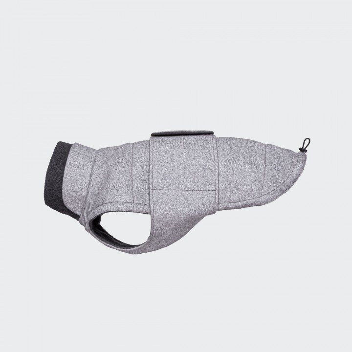 Dog Coat Brooklyn DACHSHUND Flannel Grey