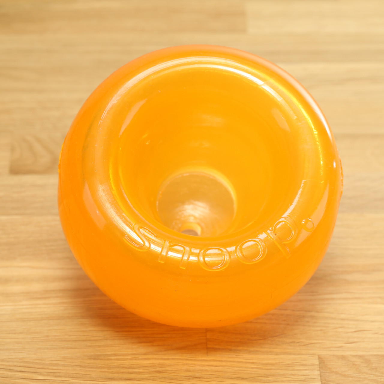 Dog toy ball Snoop orange