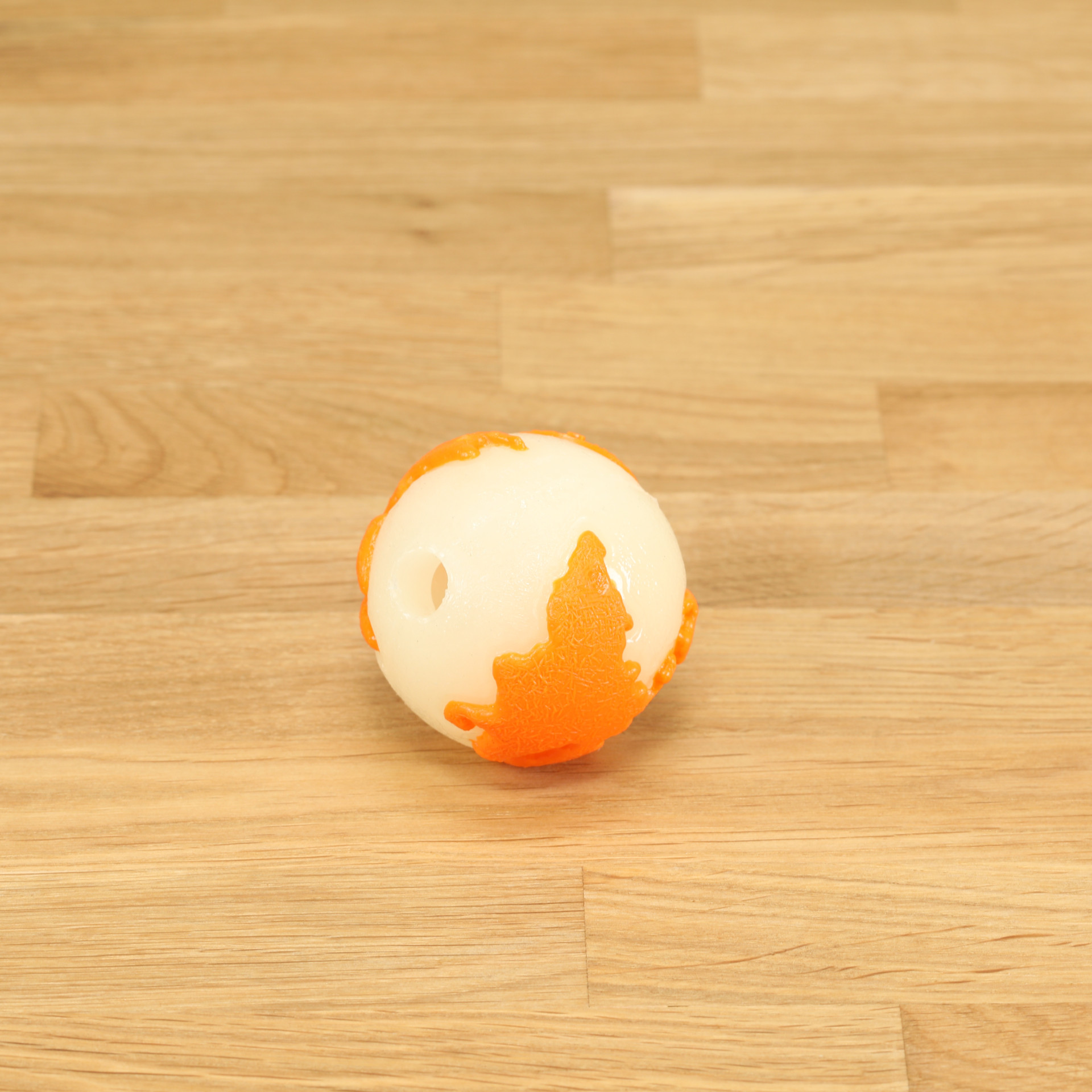 Dog toy Orbee ball glow/orange