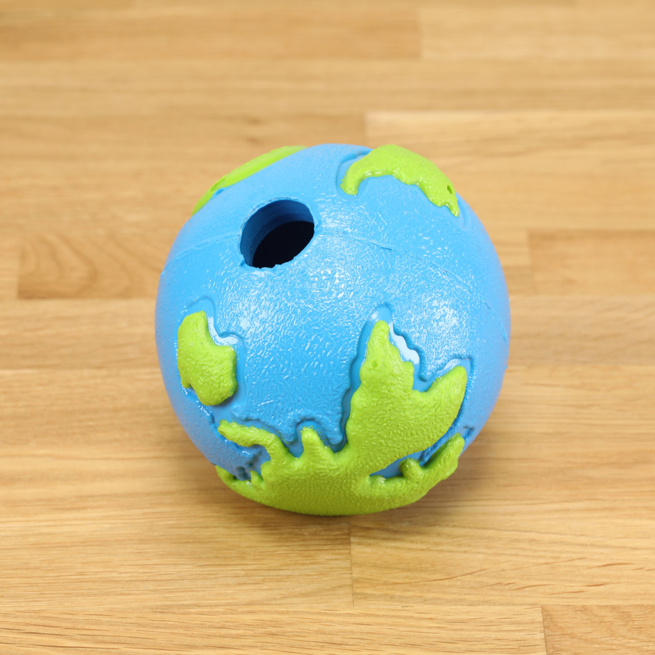 Hundespielzeug Orbee Ball blau/grün